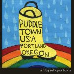 Bishop Art - Portland - Puddletown USA Drink Holder