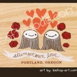 Bishop Art - Portland - Stumptown Love Drink Holder