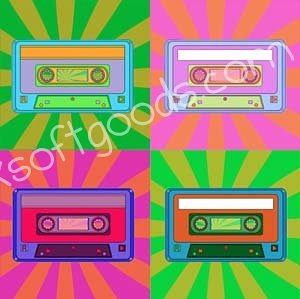 Retro - Music - Cassette Drink Holder
