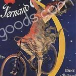 Vehicles - Bicycle - Vintage Poster 02 Drink Holder