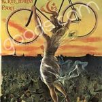 Vehicles - Bicycle - Vintage Poster 03 Drink Holder