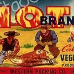 Western - Cowboys - Crate Label Drink Holder