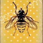 Wildlife - Bug - Bee Dots Drink Holder